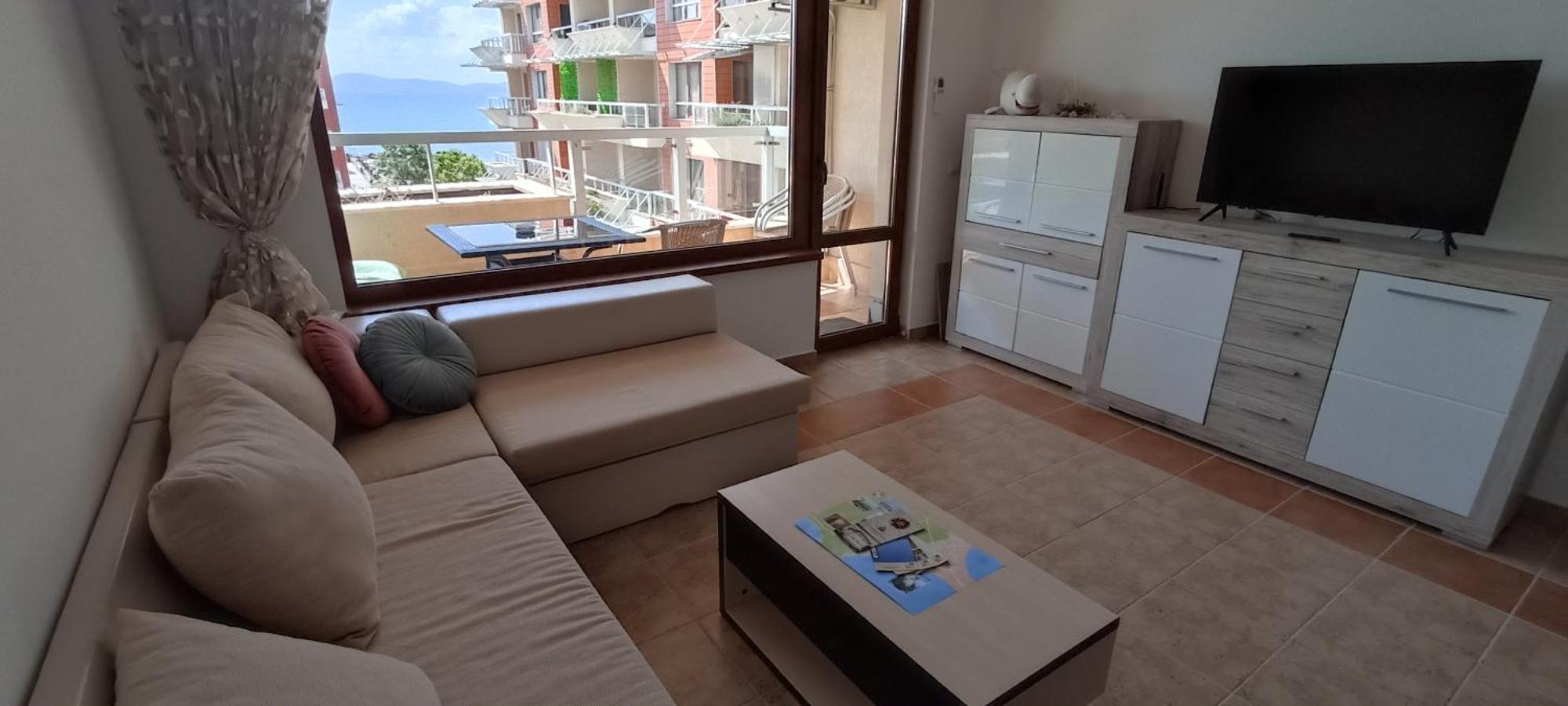 Cozy Apartment With Sea View And Free Parking Pomorie Eksteriør bilde